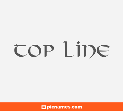 Top line